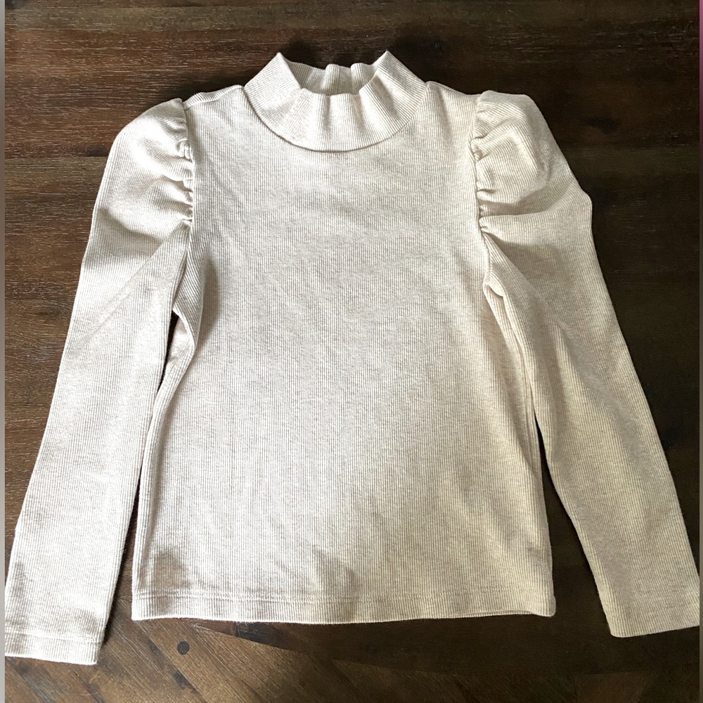 GAP girls 5T ribbed cotton turtleneck - excellent condition!